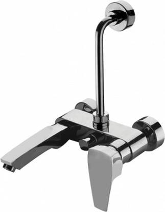 Hindware F520019CP Avior Wall Mixer With Over Head Shower Provision Mixer Faucet