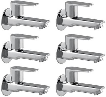 Parryware Praseo Bib cock set of 6 pic 137179 bib tap faucet Bib Tap Faucet