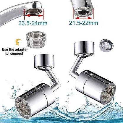 JAMUNESH TRENT Modes 4-Layer Mesh Filter Faucet 720 Rotating Extender Aerator Faucet Shank