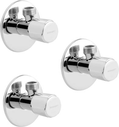 SOMANY Stable Angle Valve with Wall Flenge (Set of 3) Angle Cock Faucet