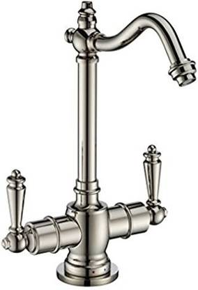 Whitehaus Collection Whfh Hc1006 Pn Point Of Use Instant Hot/Cold Water Faucet With Traditional Health  Faucet