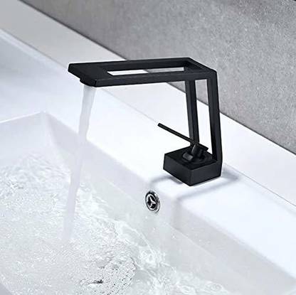 InArt Square Shape Brass Basin Sink Pillar Tap Faucet