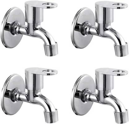 N NOTER Premium quality stainless steel Max- Pack of 4 Bib Tap Faucet
