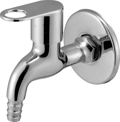 Prestige Prime Nozzel Bib Cock Pack Of 1 Finish Chrome platet Tap Made Of Brass Faucet Bib Cock Bathroom Tap Nozzle Cock Faucet