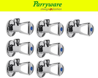 Parryware Trigon Brass angle valveTap set of 7 pic 092 Trigon brass angle valveTap with wall flange Angle Valve Faucet
