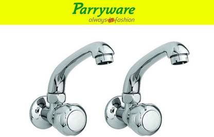 Parryware Jasper brass Wall mounted sink tap set of 2 pic 044 Jasper Sink tap Sink Tap Faucet