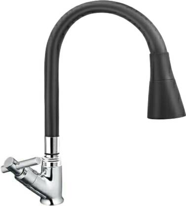 Gold Bell Swan Neck Sparkle Series Flexible Multi Shower Flow Spout ( Pack 1) Swan Neck Sparkle Series Silicon Flexible Shower Flow Black Multi Flow Spout Spout Faucet