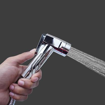 PESCA NOVA Chrome 1 PC GUN Finish ABS Health Faucet for Bathroom / Jet Spray for Toilet Shower Faucet Health Faucet