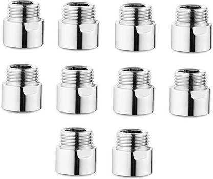Clinton BRASS 1 INCH" EXTENSION NIPPLE FOR PIPE FITTINGS (PACK OF-10) Stop Cock Faucet