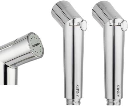 ANMEX AIS Adjustable Heavy ABS Health faucet Chrome Finish - Pack of 2 Health  Faucet