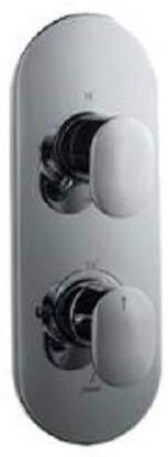 Jaquar AQUAMAX FAUCET EXPOSED PART KIT OF THERMOSTATIC SHOWER MIXER WITH 3-WAY Diverter Faucet