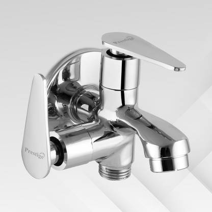 Prestige Brass Slim Bib Cock 2 Way Bib Tap Faucet
