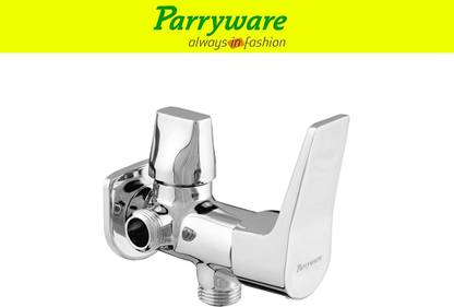 Parryware Aqua Brass 2 in 1 angle valveTap set of 1 pic 328 Aqua brass 2 in1 angle valveTap with wall flange Angle Valve Faucet