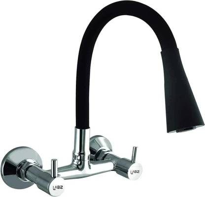 LABz by LABZ LN 2510A Brass Sink Tap Mixer With Dual Flow- Hot & Cold Facility, Chrome Finsh LEON Sink Mixer Faucet