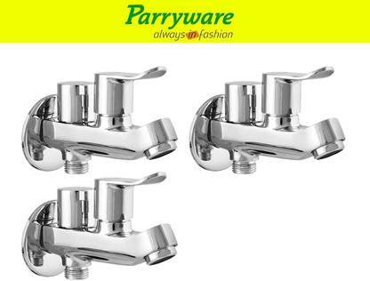 Parryware Alpha brass 2 in 1 bib tap set of 3 pic 087 Alpha two in one bib tap Bib Tap Faucet