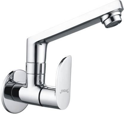 JINDAL Alive Sink Cock with Swinging Spout with Wall Flange/Quarter Turn Fittings/ Sink Cock with Swinging Spout with Wall Flange/Quarter Turn Fittings/ Sink Tap Faucet