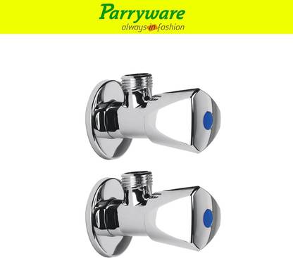 Parryware Trigon Brass angle valveTap set of 2 pic 257 Angle Valve Faucet