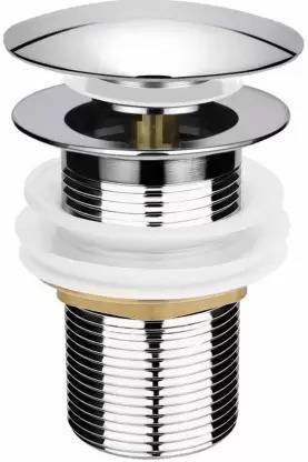 Senkiddpro by Senkiddpro Stainless Steel Popup Waste Coupling for Wash Basin,Drain Outlet Chrome Finished Bathroom, Sink and Kitchen Cartridge Faucet