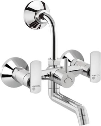 Gloshiv 2in1WallMixer GLOSHIV Wall Mixer with Marvel HEAVY Handle, C.P. Finish Wall Mixer Faucet