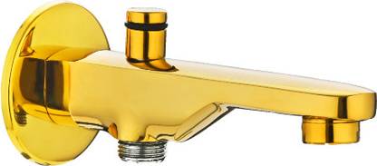 AMATRA Opal Prime Button Spout Golden Tap | Sink Tap Spout Faucet | Spout Faucet For Bathroom & Kitchen | Spout Faucet