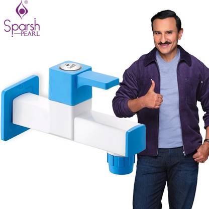Sparsh Pearl by Pearl Precision LPR-1282 PTMT Long Body Bib Tap Faucet