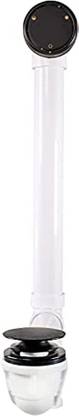 Westbrass D493244Chm 12 Bath Waste & Overflow Assembly With Patented Deep Soak Faceplate Health  Faucet