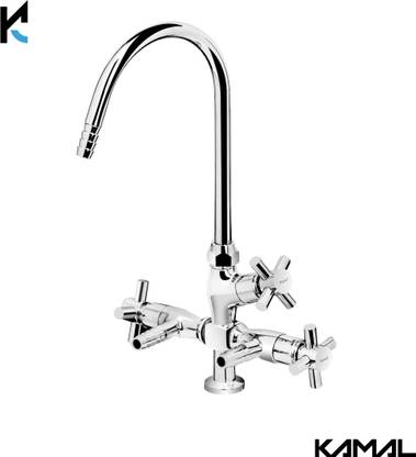 KAMAL Lab Cock Three Way Medium Pillar Tap Faucet