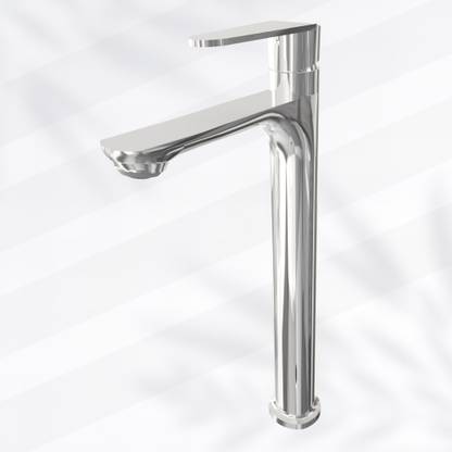 iBELL IBL 07-Z1 Triangular Pillar Wash Basin Tap – Polished Chrome Finish, Metal Sink Faucet with Seamless Design and Water Saving Technology Pillar Tap Faucet