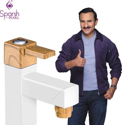 Sparsh Pearl by Pearl Precision EDP-2356 PTMT 90 Degree Bib Tap Faucet
