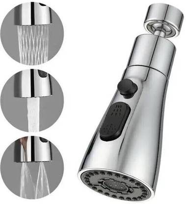 Zowish 3 in 1 Rotatable Kitchen Sink Faucet Tap Faucet Tap Extender Kitchen Faucet Sink Tap Faucet