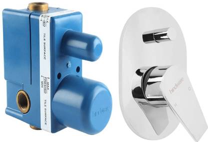 Hindware F360020CP + F850090ACP Single Lever Exposed Parts Kit of Divertor Body Diverter Faucet