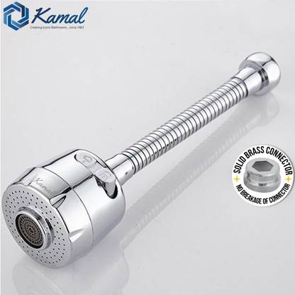 KAMAL SPR-0784 SS 304 Premium Quality Extension | 360 degree flexible rotation dual flow Spout Faucet
