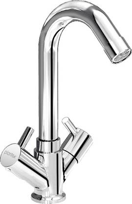 Plantex Pure Brass Basin Mixer/Hot and Cold Water Mixer for Bathroom (APS-1270,Makasa) Basin Mixer Faucet