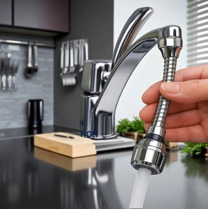 Xhell by PRESTI SG212 Turbo 360° Flexible Sprayer 2 Mode Tap Jet & Shower Kitchen Sink Cleaning Health  Faucet