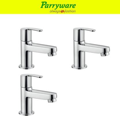 Parryware Pruno brass Pillar tap set of 3 pic 095 pruno Pillar tap Pillar Tap Faucet