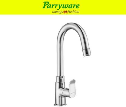 Parryware Alpha brass Swan neck pillar tap set of 1 pic 172 Alpha Swan Neck Pillar tap Swan Neck  Faucet