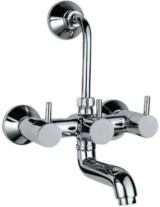 Jaquar 5273UPR Wall Mixer with Provision For Overhead Shower with 115mm Bend Pipe Mixer Faucet