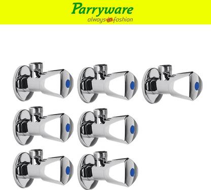 Parryware Trigon Brass angle valveTap set of 7 pic 387 Trigon brass angle valveTap with wall flange Angle Valve Faucet