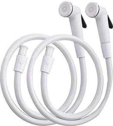 ARISSION PVC CONTI Hand held Shattaf Toilet Spray Jet Spray PACK OF 2 Tap Extender for Kitchen Sink, Flexible Faucet with Tap Extension Health  Faucet