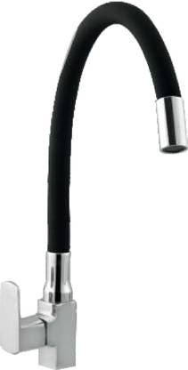 AAKASH Swan Neck Flexo Play, with Black 360 Degree Fully Flexible Silicon Spout Spout Faucet