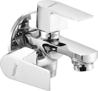 Ramya Prime 2 Way Bib Tap Brass For Bathroom and Kitchen Bib Cock 2 Way Tap Twin Elbow Valve Faucet