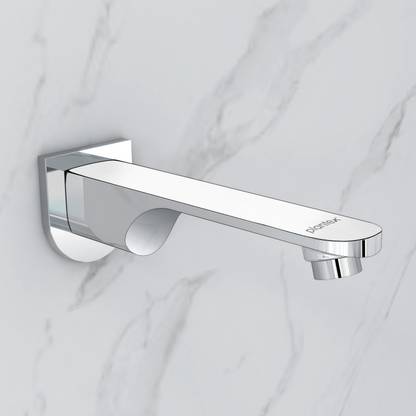 Plantex Pure Brass Bath Tub Spout for Bathroom/Bath Tub Spout with Wall Flange-(Chrome) Spout Faucet