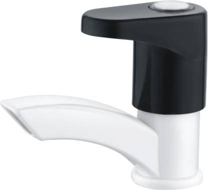 Sanituf PILLAR TAP PTMT FAUCET BLACK/WHITE FOR WASH BASIN / KITCHEN SINK || ISI Certified GALAXY Series || PTMT Kitchen & Wash Basin Pillar Tap Faucet