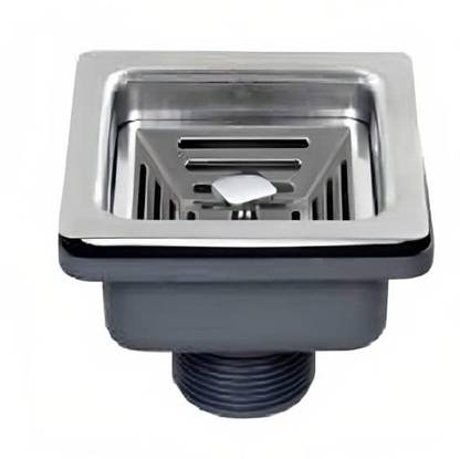 Imaashi by Imaashi Square Waste Coupling Sink System for Effortless Drainage and Maintenance Sink Coupling Health  Faucet