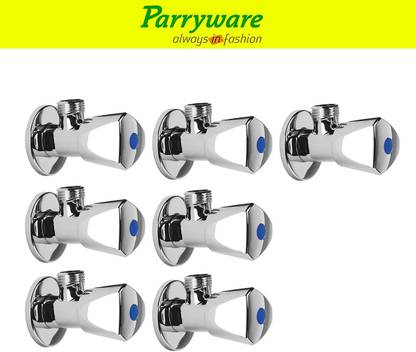 Parryware Trigon Brass angle valveTap set of 7 pic 231 Trigon brass angle valveTap with wall flange Angle Valve Faucet