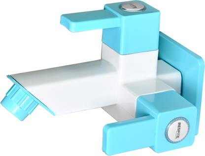 RESPITE PTMT 2 Way Bib Cock, Edge Collection Bib Cock Tap With Wall Flange 2 Way Bib Cock Bib Tap Faucet