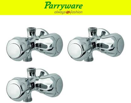 Parryware Jasper brass two way angle valve set of 3 pic 149 Jasper two in one angle valve Angle Valve Faucet