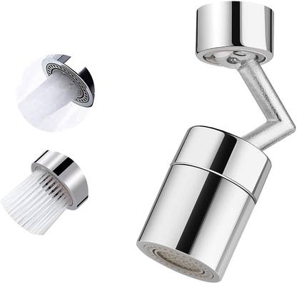Dhupgarh by DG E 720 degree swivel sink faucet aerator,Water Saving Dual Function Water Filters 720 Degree Rotation Splash Filter Universal Faucet Aerator (Pack of 1) Health  Faucet