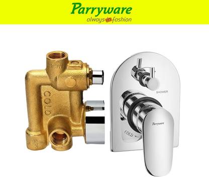 Parryware Alpha 3 way conceald diverter body + upper trim 318 Alpha Diverter with upper trim Diverter Faucet