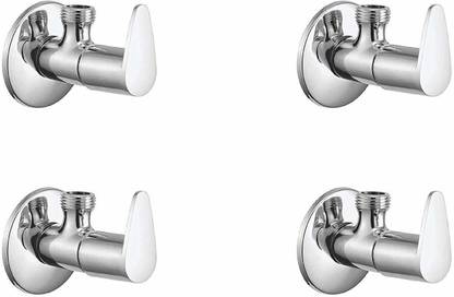 FLO Premium quality stainless steel Jazz Angle Cock Chrome Plated_set of-4 Angle Cock Faucet